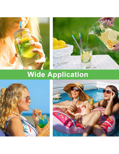 Popotes Reutilizables Plegables Kynup - Acero Inoxidable 4 Pzas