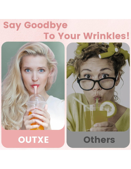 Popotes Antienvejecimiento Plegables OUTXE 2 Pcs Acero Inoxidable