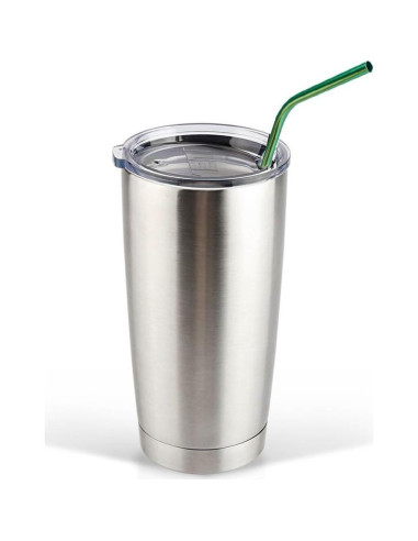 6 Popotes Reutilizables de Acero Inoxidable OYOY 26.67cm Coloridos