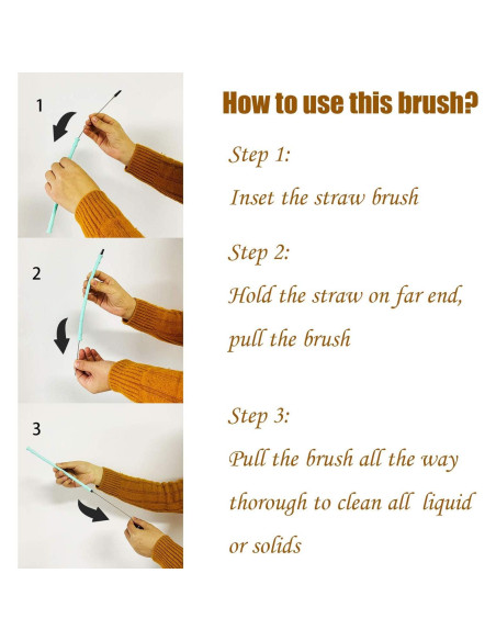 Pajitas de Silicona Reutilizables ALINK con Estuche Azul