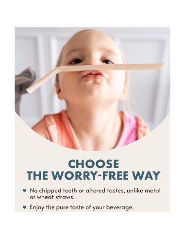 Popotes de Silicona Reutilizables Nightingale - Set de 6