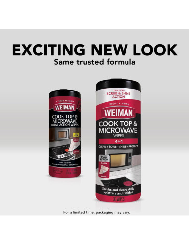 Toallitas de limpieza Weiman para cocina - 30 unidades
