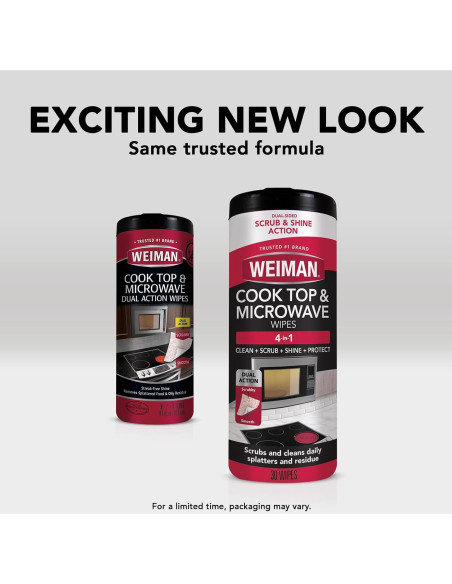Toallitas de limpieza Weiman para cocina - 30 unidades