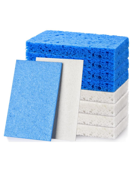 Esponjas de Cocina Mcyye 8 Piezas Comprimidas Biodegradables