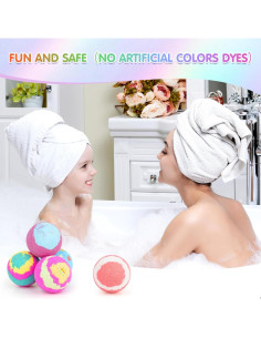 Set de Bombas de Baño y Velas Aromáticas KIYTARBOO - 12 Piezas 2