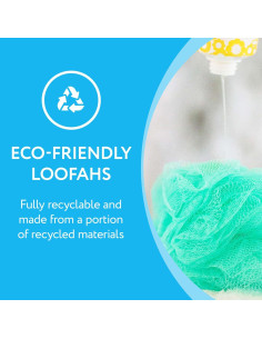 Esponjas de Malla de Lufa Impresa - Paquete de 6 Unidades Exfoliantes 2