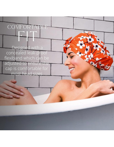 Gorro de Ducha Impermeable Grace & Company - Clementina