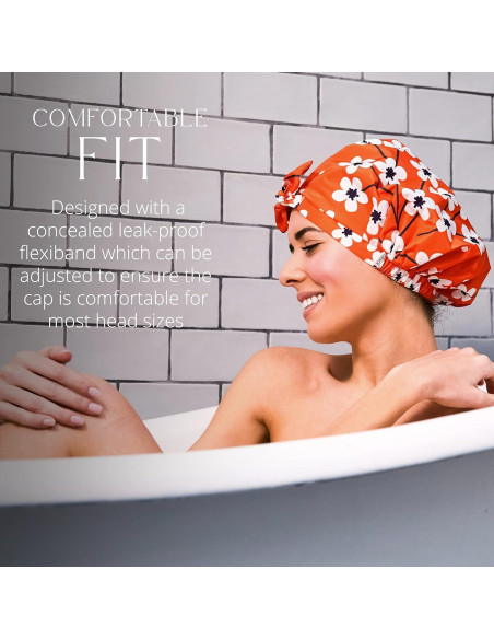 Gorro de Ducha Impermeable Grace & Company - Clementina