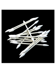 Bastoncillos de Algodón Orgánico Rayhee 800 Piezas Doble Punta