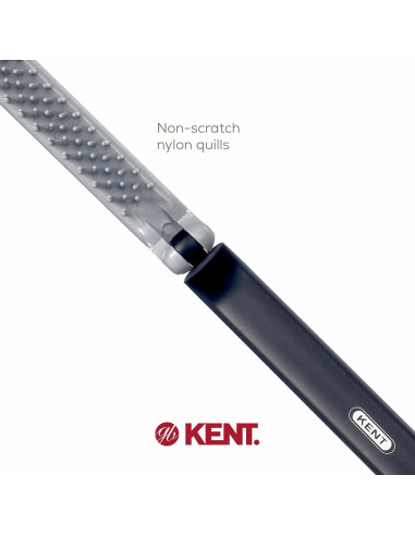 Cepillo Antiestático Kent KFM4 Plegable para Cabello Hombre