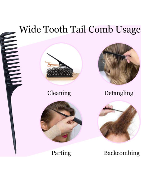 Juego de Cepillo y Peine URTHEONE de Cerdas de Jabalí