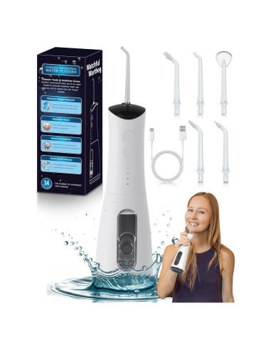 Flossador Dental de Agua Recargable Watchful Warthog 120 PSI