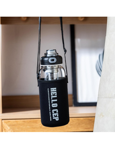 Botella de Agua de Vidrio 0.95L Wangsdjy con Colador de Té