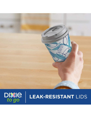 Tazas de papel desechables Dixie To Go 355 ml 14 unidades