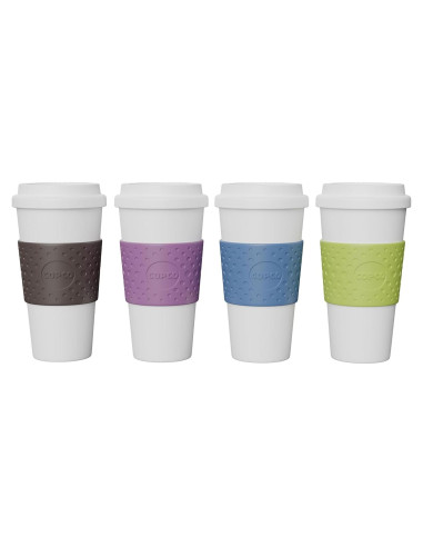Taza de Viaje Copco Acadia 0.45L Aislada 4 Piezas Colores