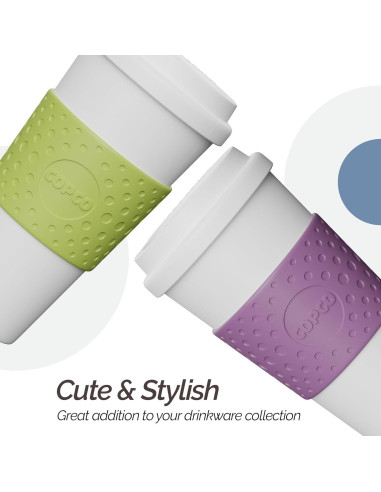 Taza de Viaje Copco Acadia 0.45L Aislada 4 Piezas Colores