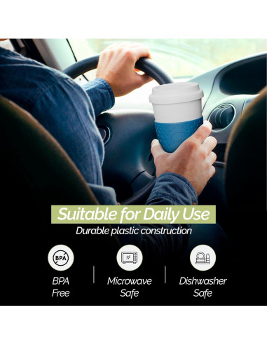 Taza de Viaje Copco Acadia 0.45L Aislada 4 Piezas Colores