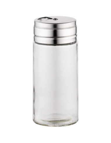 Tarro de Especias de Vidrio Fox Run 5167 con Tapa de Acero Inoxidable 180ml