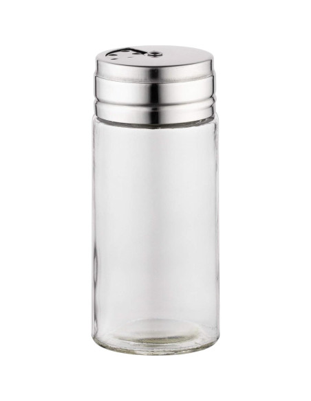 Tarro de Especias de Vidrio Fox Run 5167 con Tapa de Acero Inoxidable 180ml