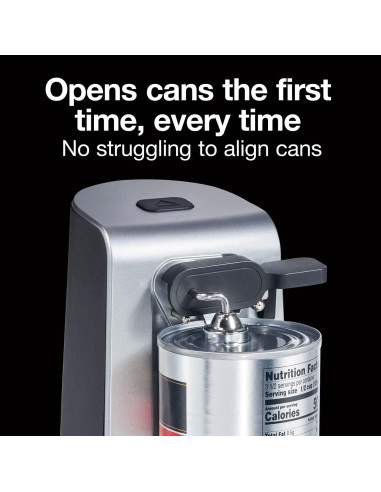 Abrelatas Eléctrico Proctor Silex SureCut 850g Automático Plata