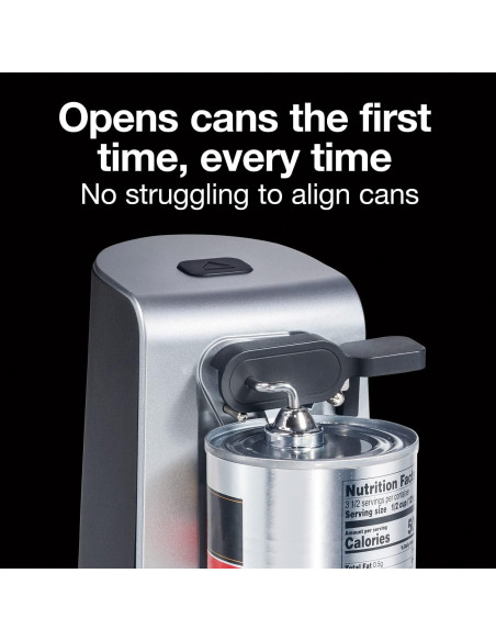 Abrelatas Eléctrico Proctor Silex SureCut 850g Automático Plata