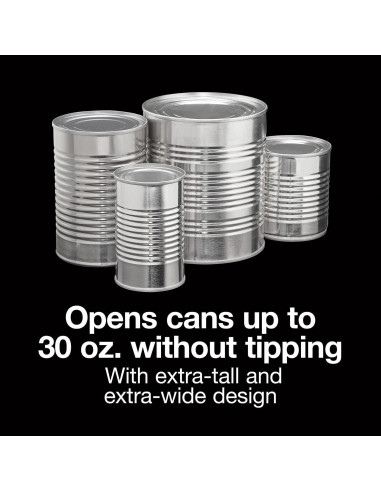 Abrelatas Eléctrico Proctor Silex SureCut 850g Automático Plata