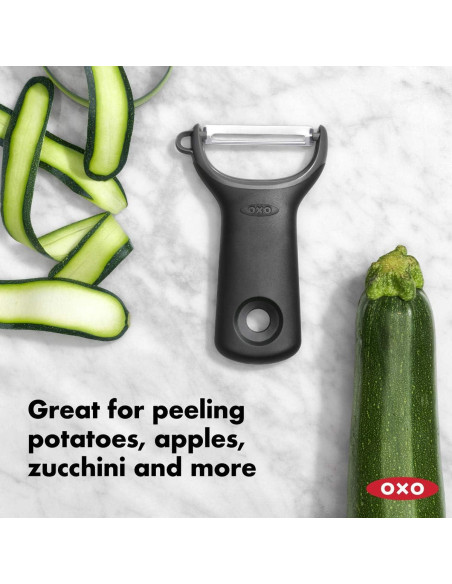 Pelador OXO Good Grips Prep de Acero Inoxidable - Negro