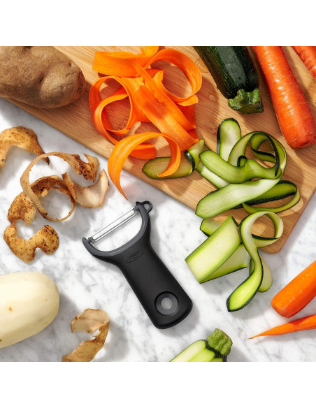 Pelador OXO Good Grips Prep de Acero Inoxidable - Negro