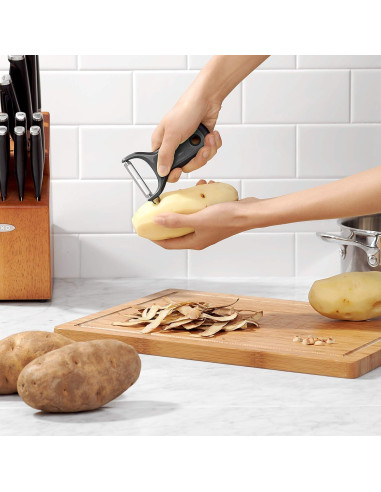 Pelador OXO Good Grips Prep de Acero Inoxidable - Negro