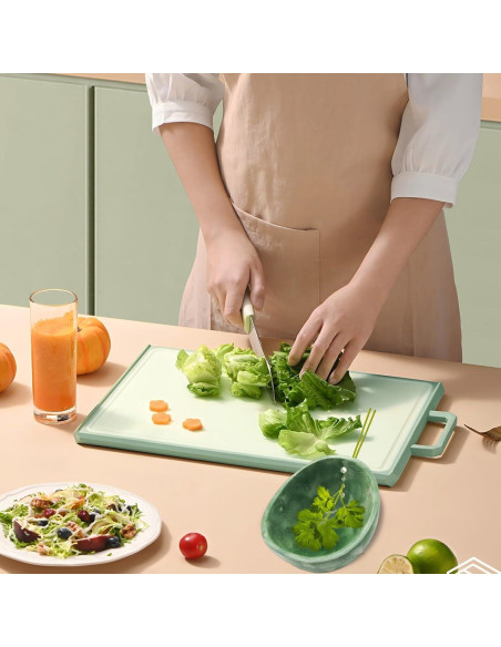 Tazón Deshojador de Hierbas YIYIBB Cerámica 11.43 cm Verde