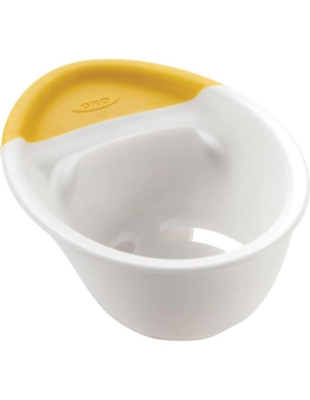 Separador de Huevos 3 en 1 OXO Good Grips, Blanco y Amarillo