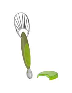 Cortador de Aguacate 2-en-1 Trudeau Verde Ergonómico