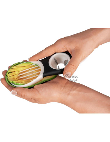 Cortador 3 en 1 para Aguacate Phoena - Pitter Acero Inoxidable