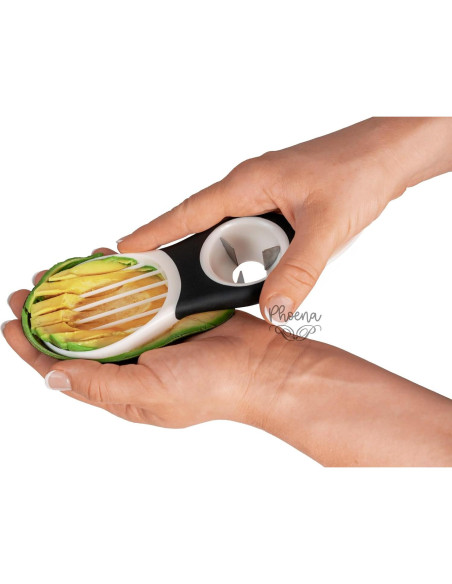Cortador 3 en 1 para Aguacate Phoena - Pitter Acero Inoxidable