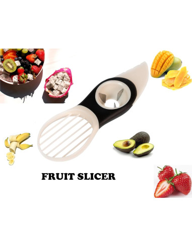 Cortador 3 en 1 para Aguacate Phoena - Pitter Acero Inoxidable