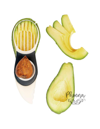 Cortador 3 en 1 para Aguacate Phoena - Pitter Acero Inoxidable