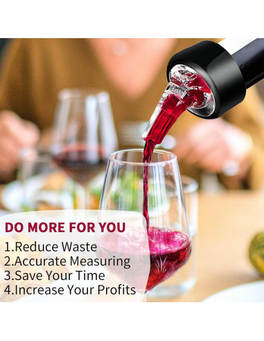 Vertedor Automático Medido SuproBarware 30ml - 12 Paquetes