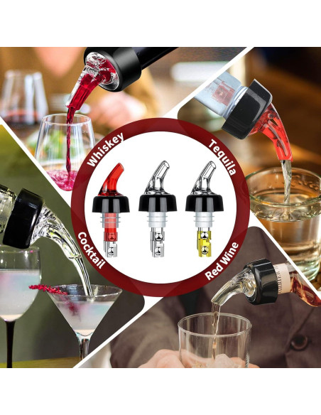 Vertedor Automático Medido SuproBarware 30ml - 12 Paquetes