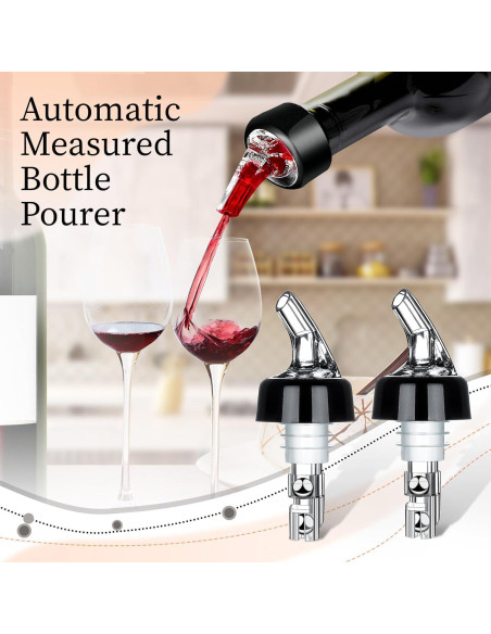 Vertedor Automático Medido SuproBarware 30ml - 12 Paquetes