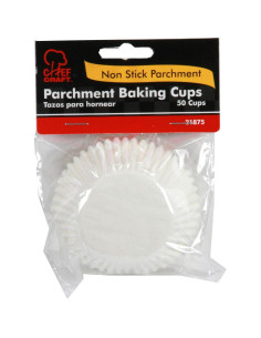Forros de Papel Pergamino Chef Craft para Cupcakes 50 Unidades 2
