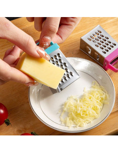 Ralladores Mini de Acero Inoxidable MAGICLULU - 6 Piezas 2