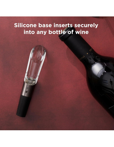 Aerador y Vertedor de Vino Rabbit W6127 Acero Inoxidable 13.21 cm
