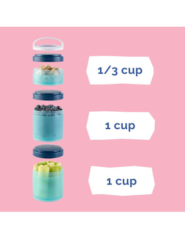 Contenedores apilables Whiskware Paw Patrol 3 tazas 79-237 ml