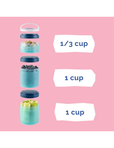 Contenedores apilables Whiskware Paw Patrol 3 tazas 79-237 ml