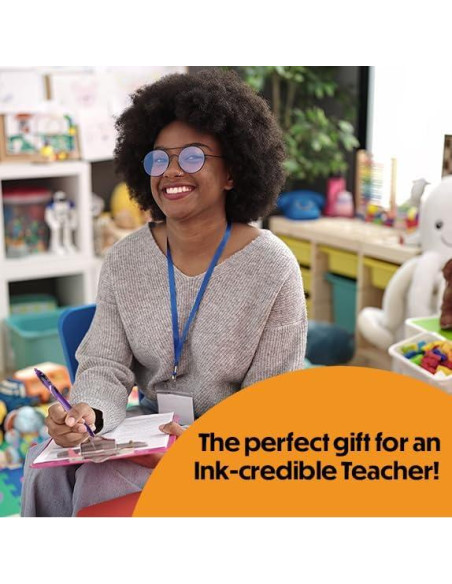 Bolígrafos de Gel BIC Gelocity Secado Rápido, 12 Colores, 0.7mm