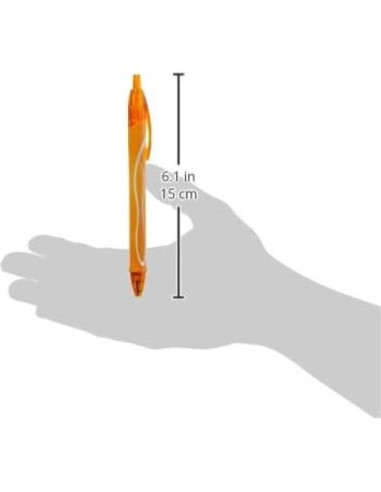 Bolígrafos de Gel BIC Gelocity Secado Rápido, 12 Colores, 0.7mm