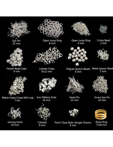 Kit de Fabricación de Joyería KUUQA - 15 Piezas y Herramientas