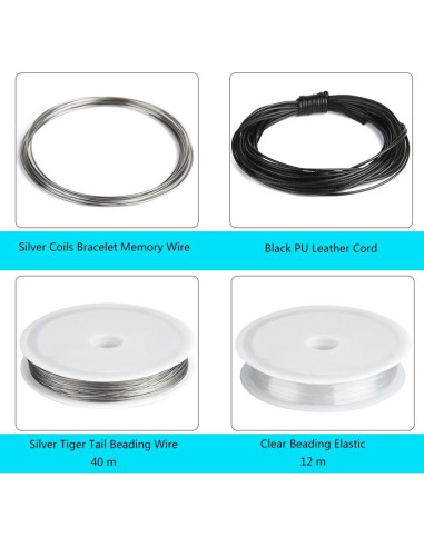 Kit de Fabricación de Joyería KUUQA - 15 Piezas y Herramientas