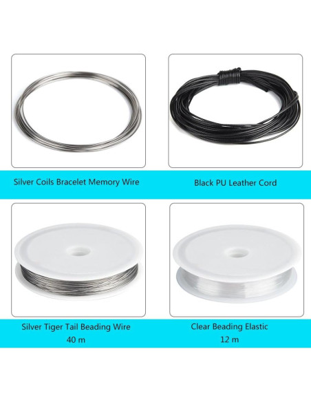 Kit de Fabricación de Joyería KUUQA - 15 Piezas y Herramientas