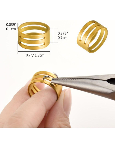 Kit de Fabricación de Joyería KUUQA - 15 Piezas y Herramientas